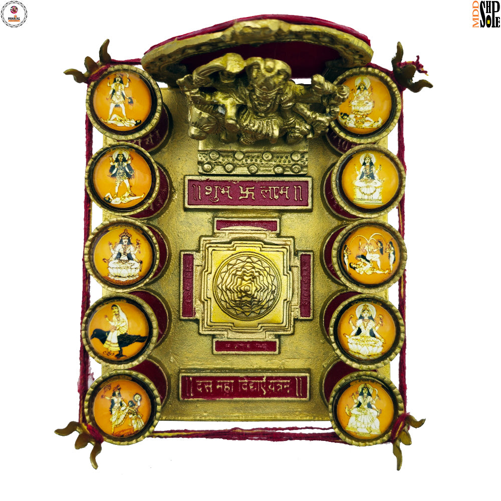 Dus Mahavidya Yantra Chowki