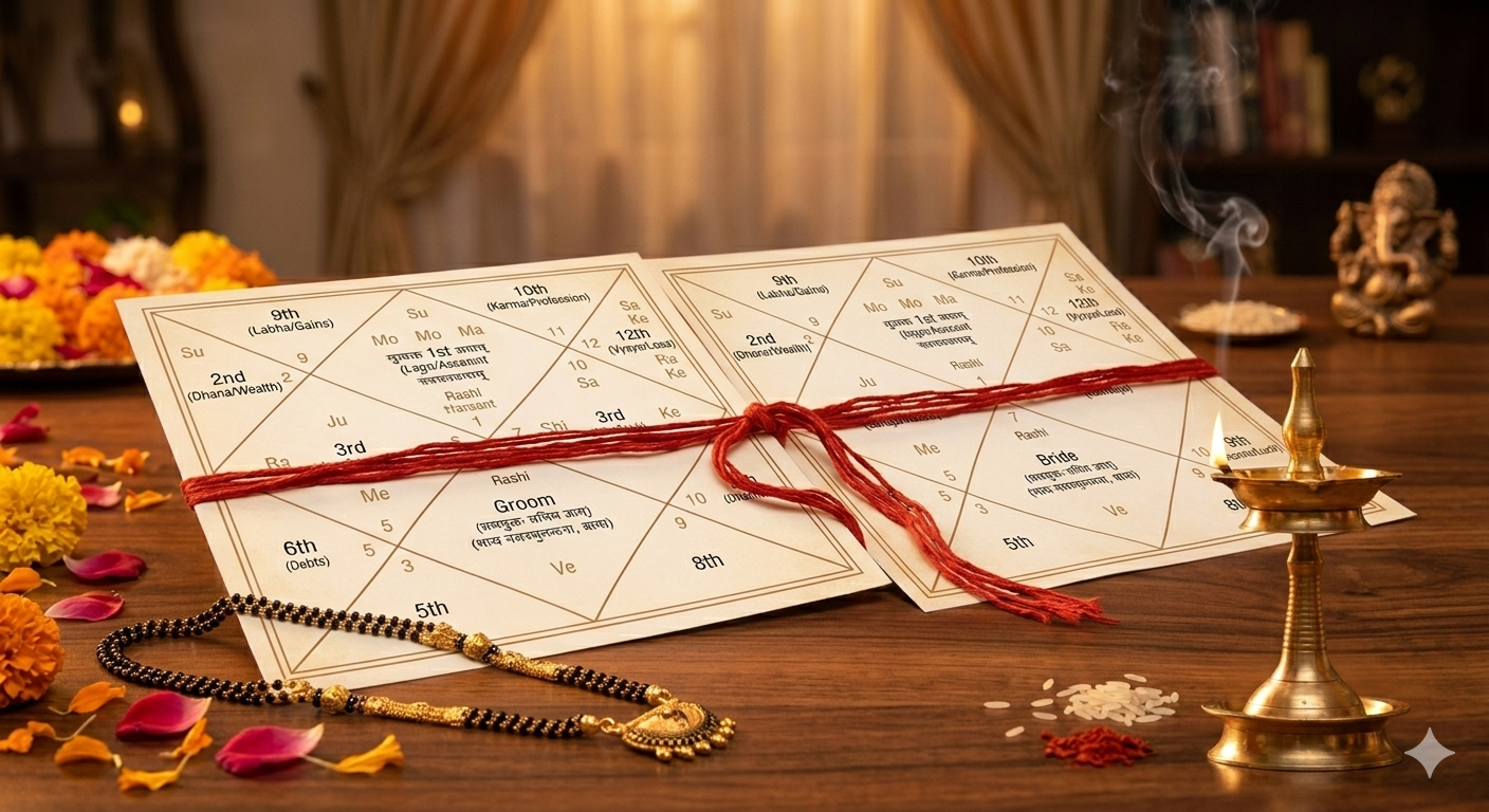 Marriage Compatibility Report (Kundali Milan with Detailed Explanation)