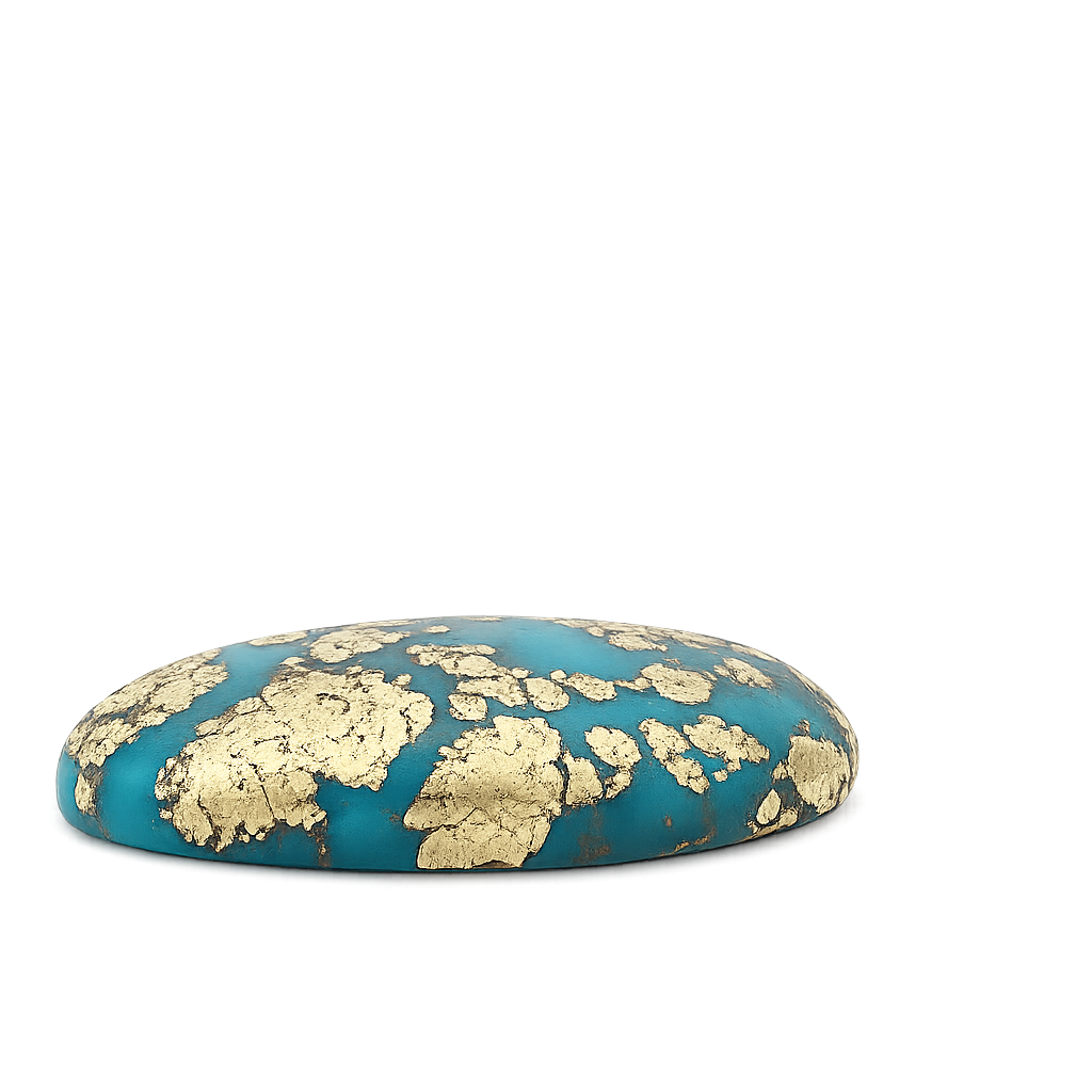 "Original Irani Firoza stone for positivity, mental peace, protection and healing – natural turquoise crystal for astrology and spiritual benefits"