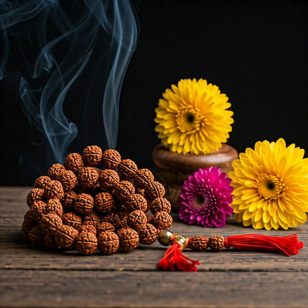 आध्यात्मिक शक्ति और लाभ के लिए (Spiritual benefits of 5 Mukhi Rudraksha mala)