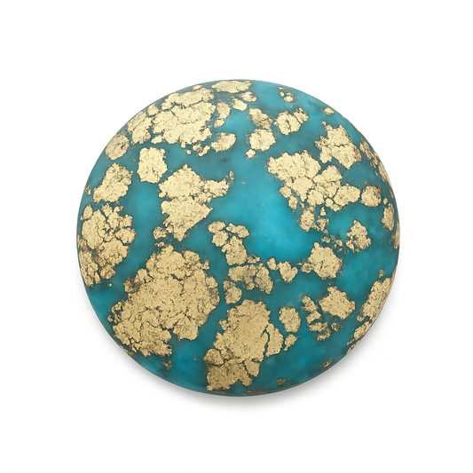 "Original Irani Firoza stone for positivity, mental peace, protection and healing – natural turquoise crystal for astrology and spiritual benefits"