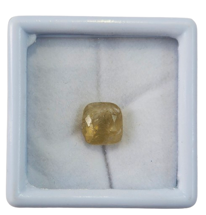 Natural Certified Yellow Sapphire (Pukhraj) – 6.33 Carat Gemstone for Astrology & Prosperity