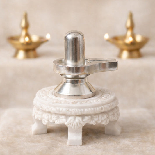 MDD Shope Parad Shivling Original | Mercury Shivling for Pooja | Energized Parad Shivling for Home Temple | Spiritual Idol for Meditation & Shiv Pooja